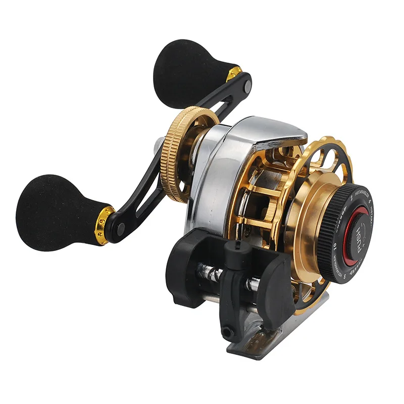 

HFBIRDS New 2021 Baitcasting Reel 6kg Max Drag Reel Fishing 8+1 3.6:1 High Speed Reel Fishing Left/Right Hand Wheel For Fishing