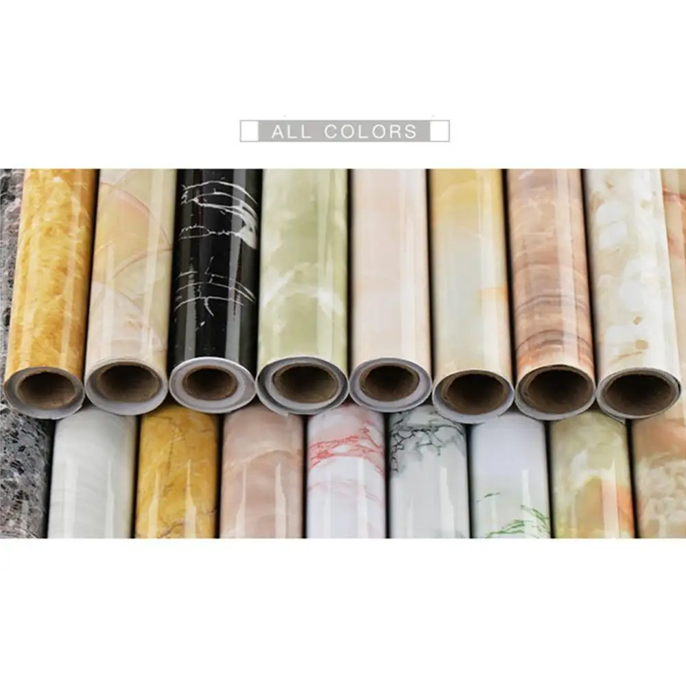 Мраморные обои водонепроницаемые самоклеющиеся настенные наклейки для