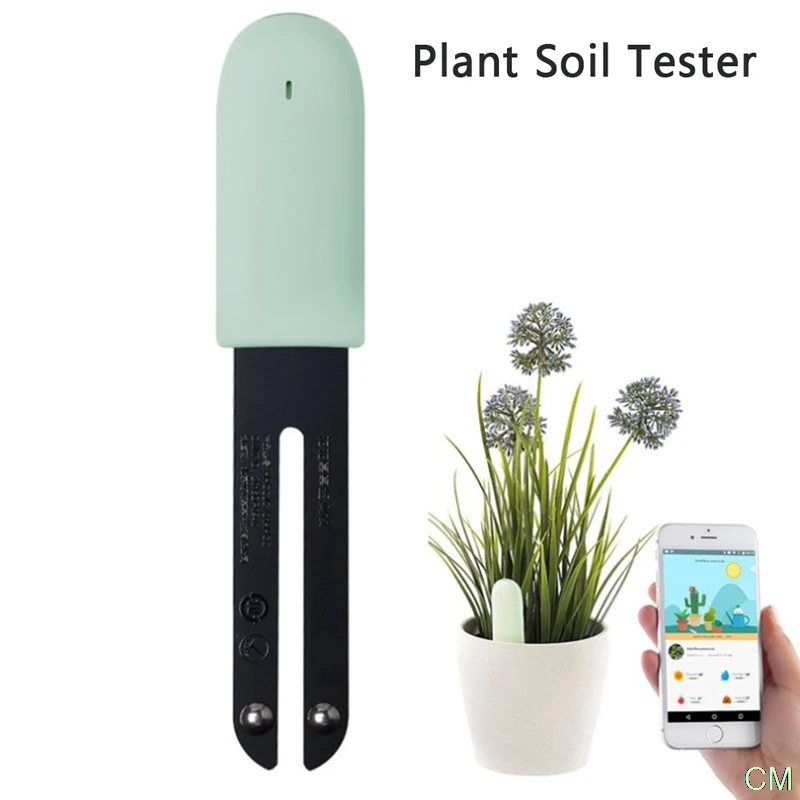 

Update HHCC Flora 4 in 1 Flower care Plant Soil Tester Monitor Soil Water Light Smart Tester Digital Detect Sensor Garden