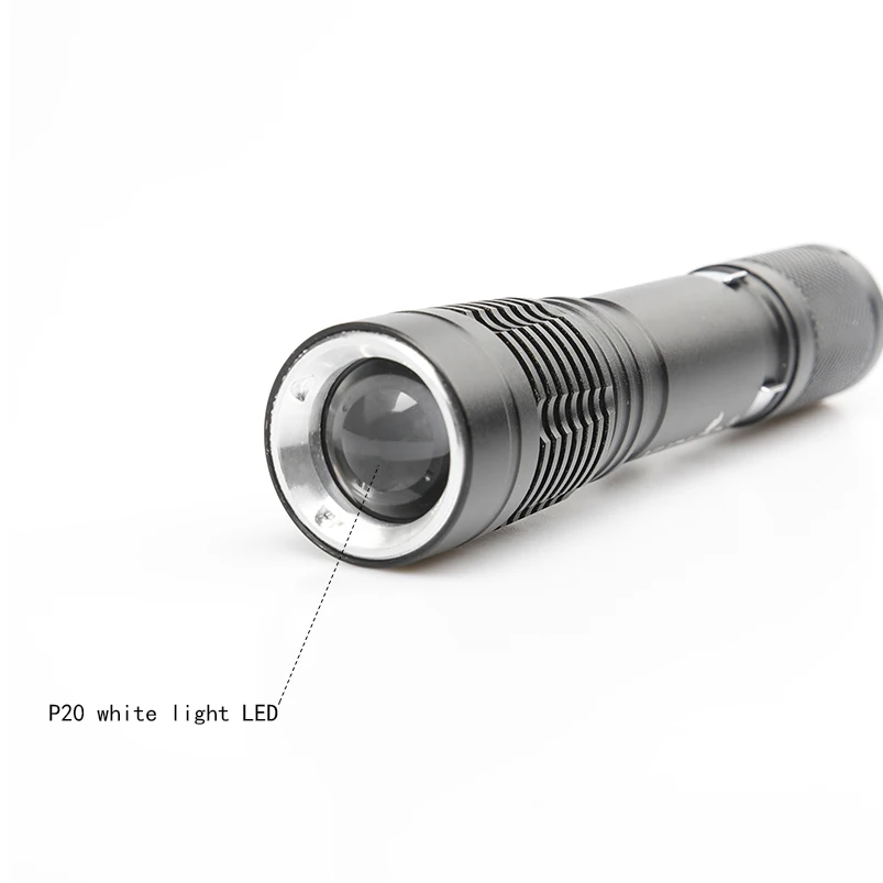 Q5 LED flashlight waterproof IPX68 scuba diving outdoor + 18650 battery charger | Лампы и освещение
