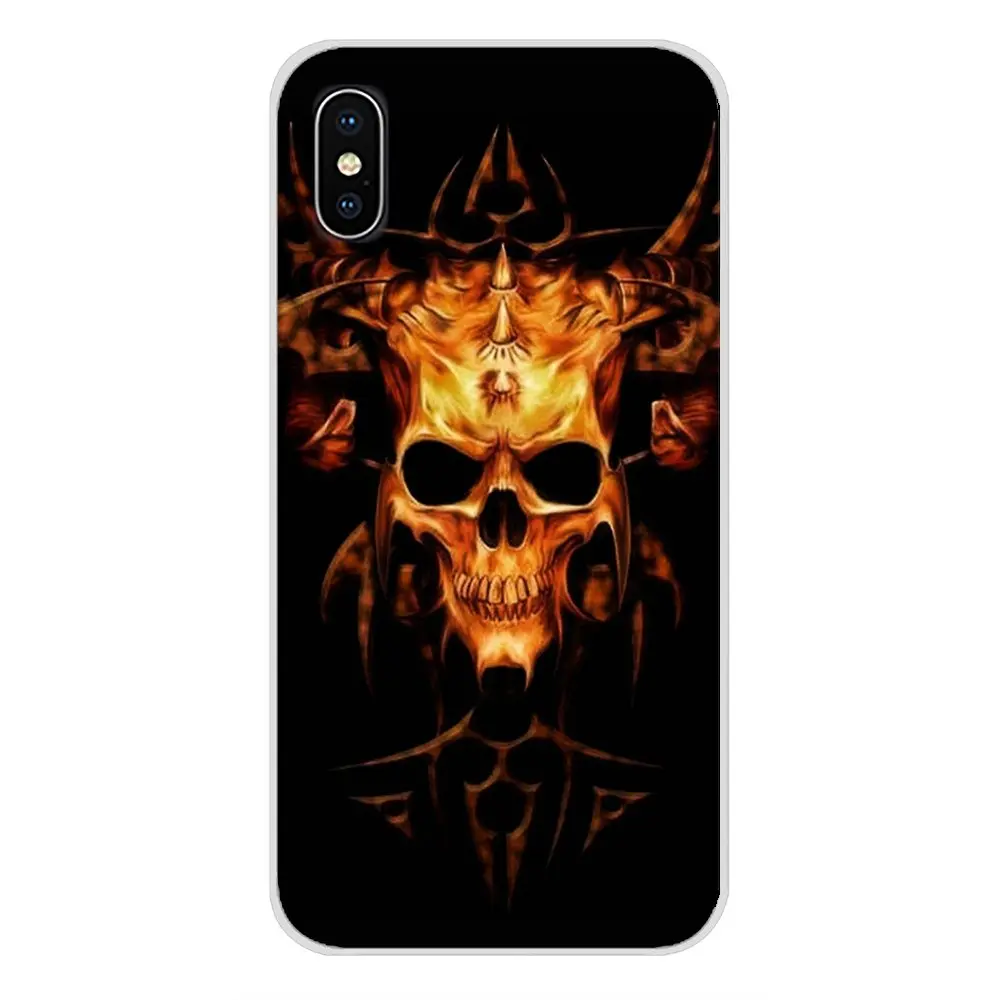 Аксессуары чехол для телефона чехлы с черепом монстров темные искусства Motorola Moto