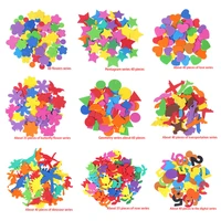 color sponge self adhesive stickers kindergarten handmade diy production childrens bedroom stickers stationery gifts friends