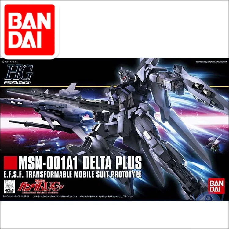 Оригинальный HG 1/144 воина гундама модель MSN 001A1 Дельта плюс японский робота
