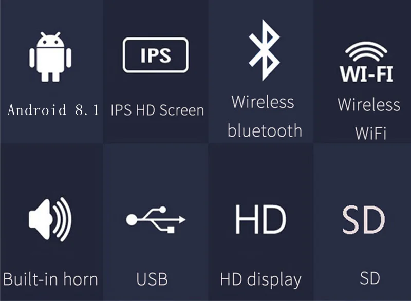 12,5 дюймов Android 8,1 Автомобильный подголовник монитор 1920*1080 FHD 1080P видео сенсорный экран wifi/Bluetooth/USB/SD/HDMI/FM MP5 видеоплеер