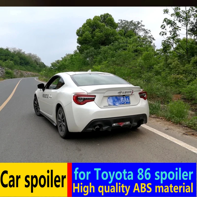 Для Toyota GT 86 спойлер 2012-2017 Высокое качество ABS Материал Автомобильный задний крыло