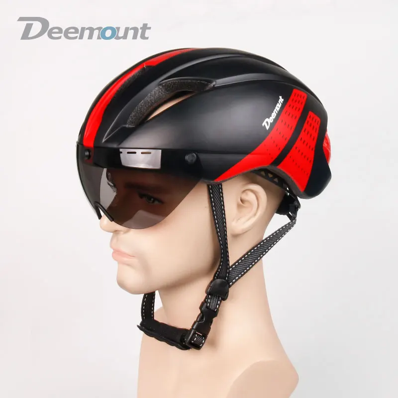 Велосипедный шлем красный Дорожный велосипедный Специальный Mtb с очками