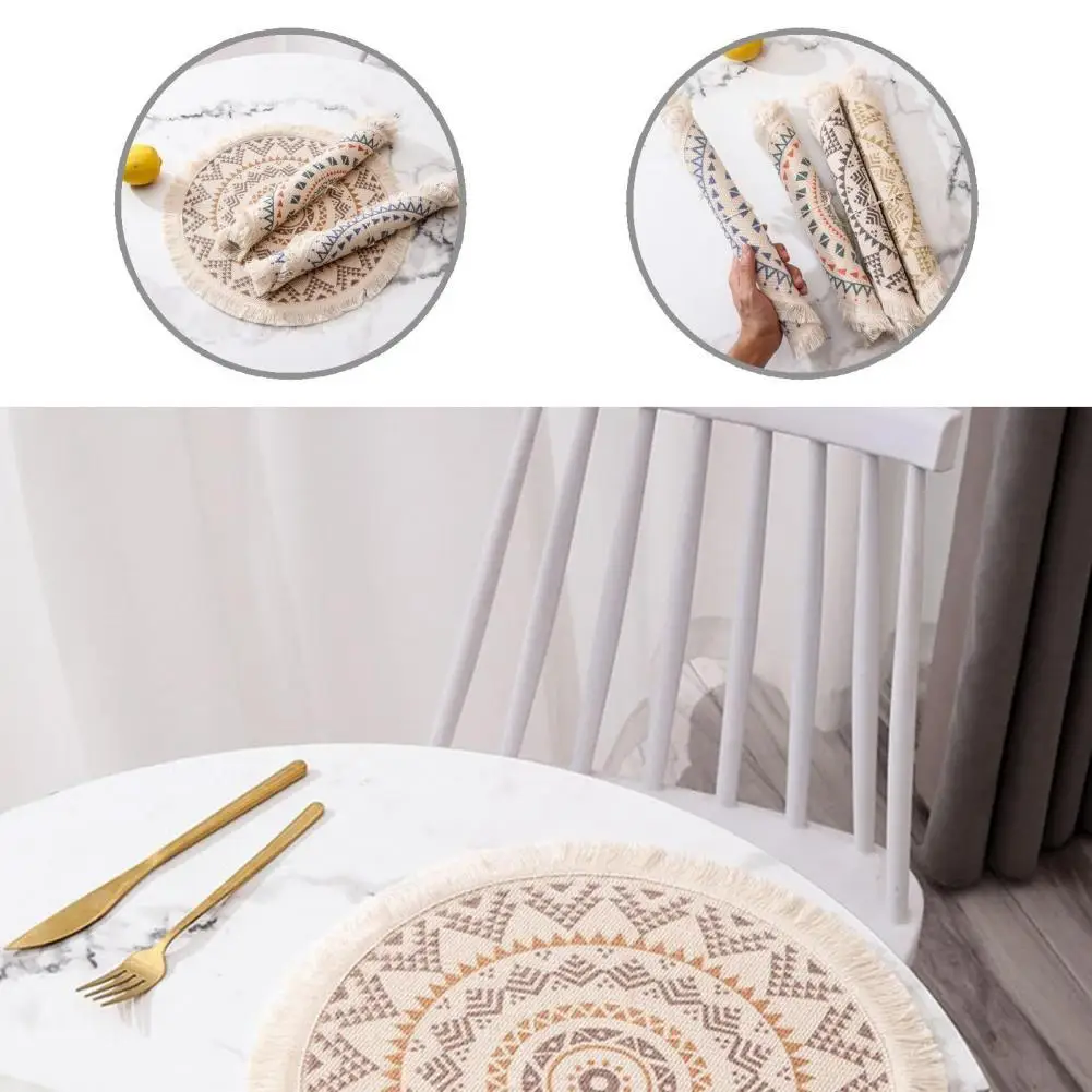 

Exquisite Workmanship Heat Insulation Heat Insulation Foldable Bowl Coasters for Kitchen