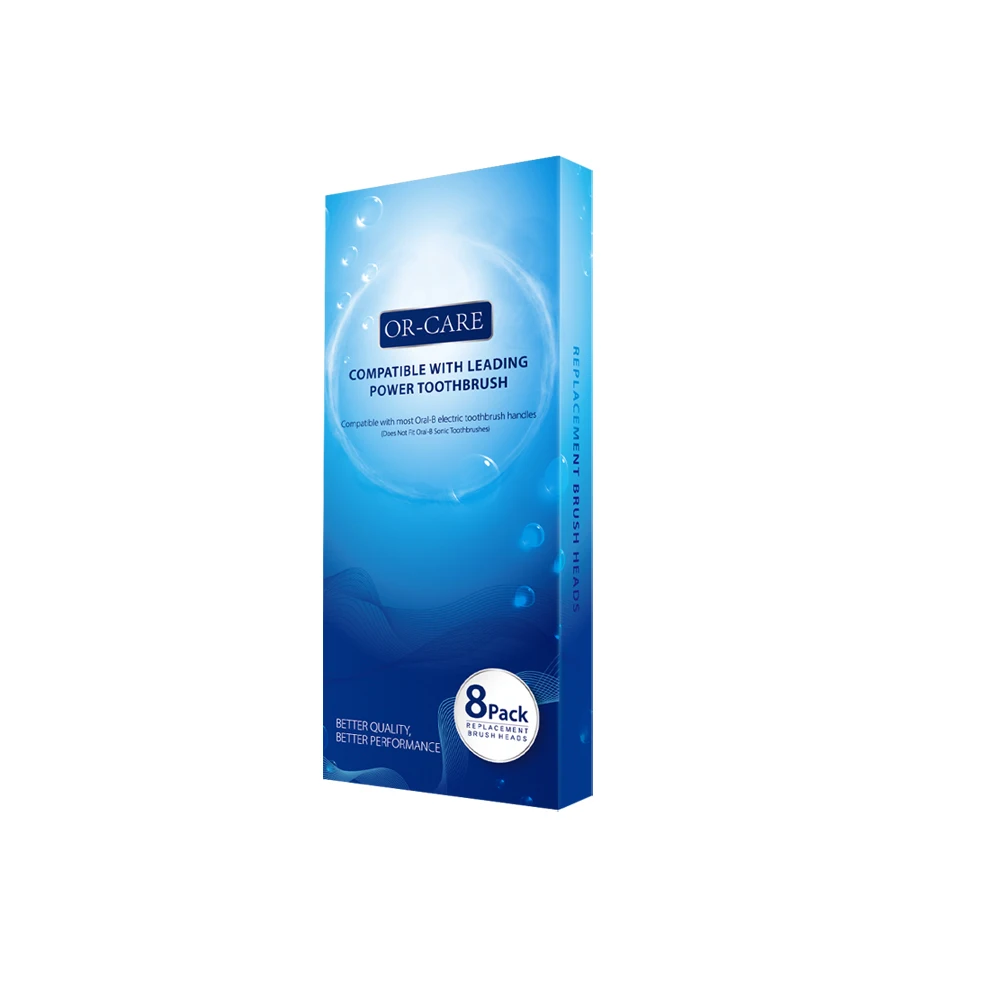 Насадки для зубных щеток Oral b 8 шт. насадки с чехлом подходит электрической зубной