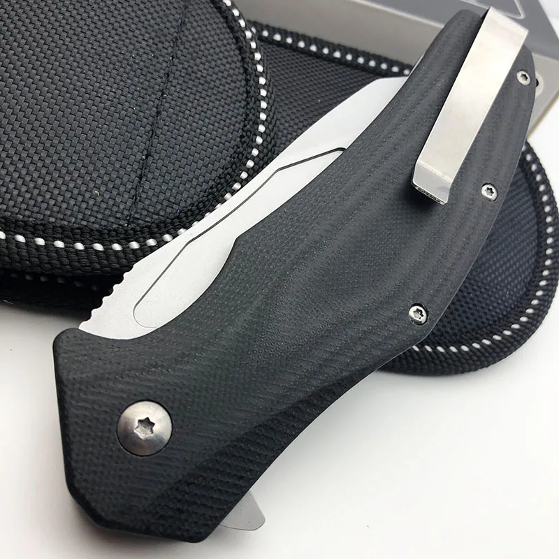 SR SR631A складной карманный нож 4CR13 Сталь G10 ручка для кемпинга охоты выживания