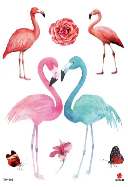Temporary Tatoo Fake Tattoo Sticker Wings Back Arm Tattoos Stickers Tatouage Waterproof Flash Tatto For Men Women Girl - Цвет: Темно-синий