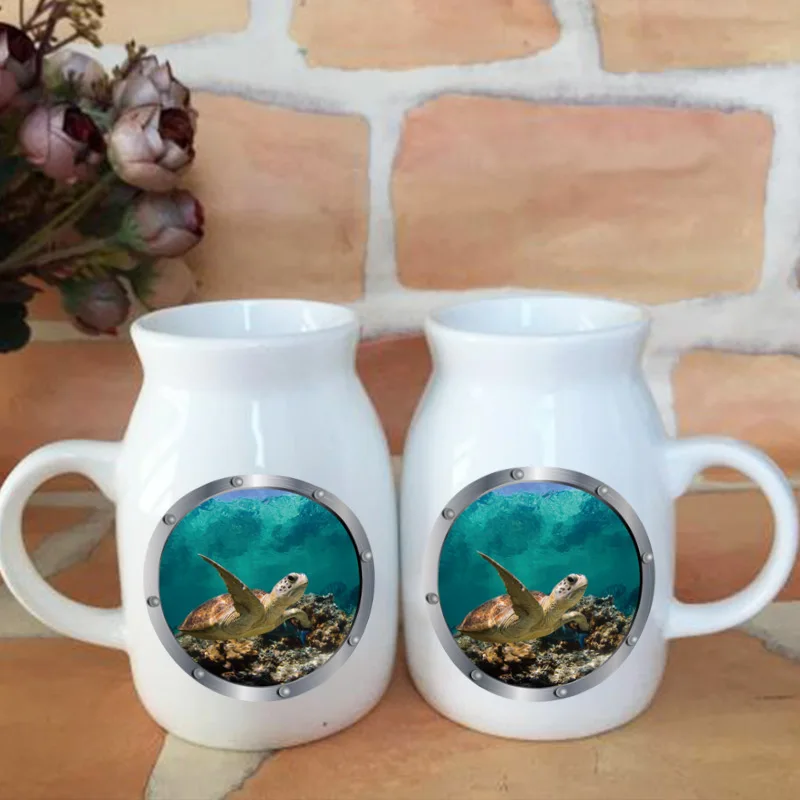 3D наклейки на стену обои морская черепаха океан мир настенные художественные