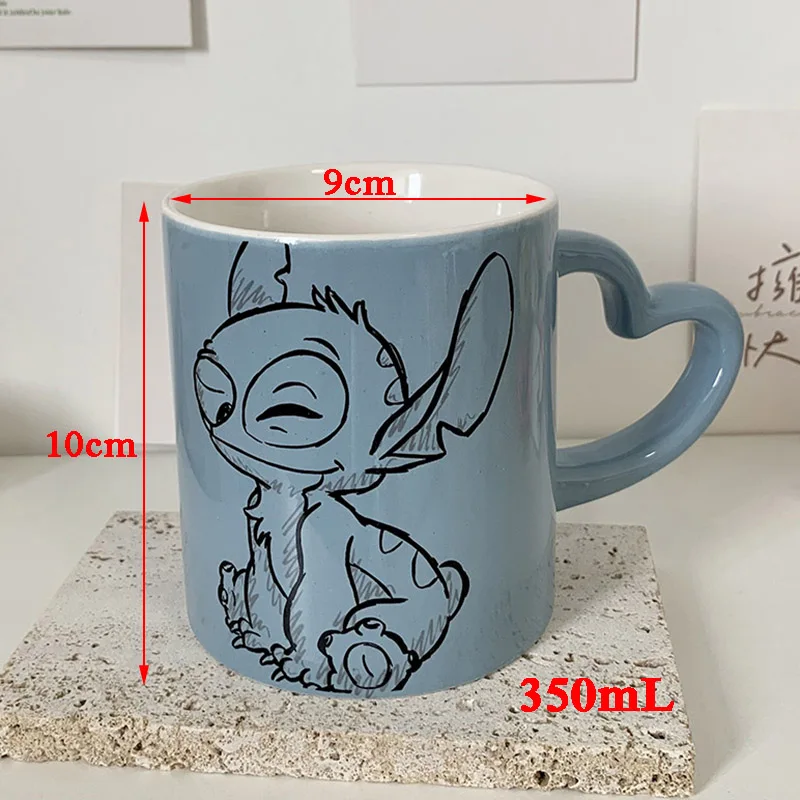 Новинка 350 мл специальная чашка в форме сердца мультяшная пара чашек с милым