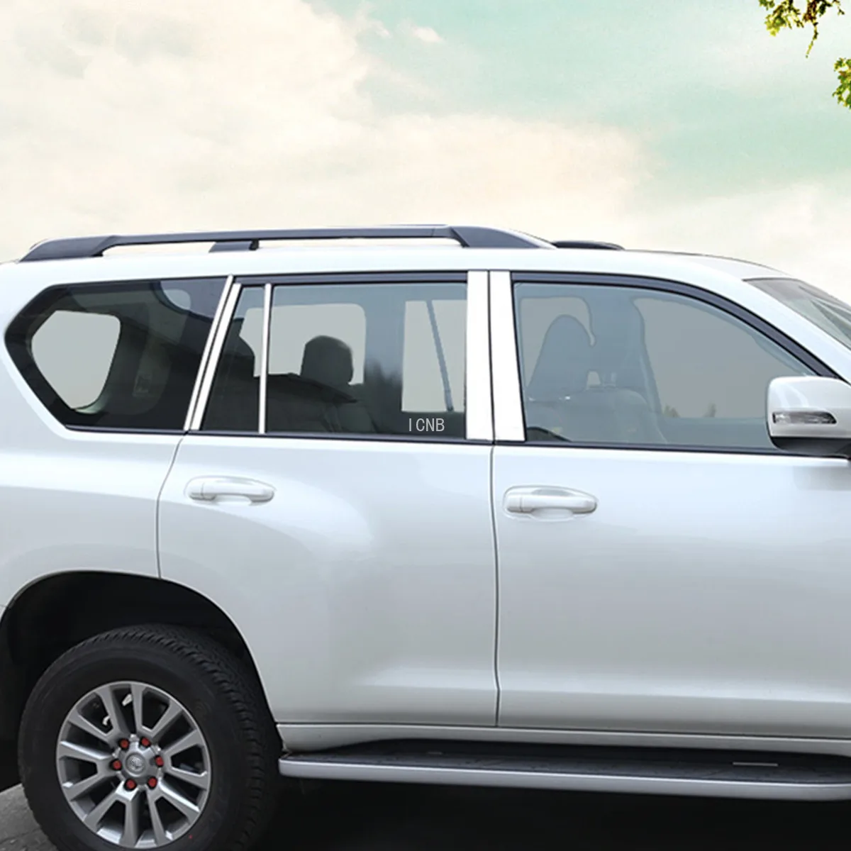 Для Toyota Prado 150 2010 2011 2012 2013 2014 2016 2017 2018 из нержавеющей стали ABCD колонка с