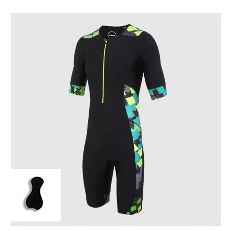 

Велосипедный комплект с шортами, дышащая спортивная одежда с коротким рукавом, защита от УФ излучения, командная спортивная одежда для гоно...