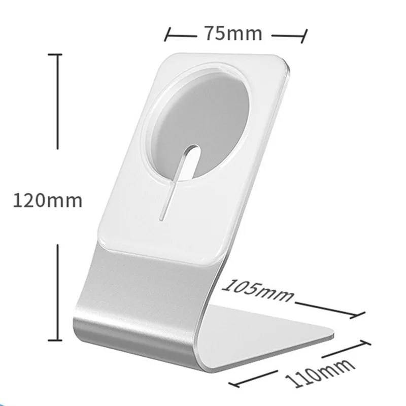 

15W Wireless Charger Accessories For iPhone 12 Pro Max 12 Mini Magnetic Charger Phone stand Holder Desktop Mount stents