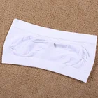 Женский спортивный Мягкий Бесшовный Топ без бретелек, дышащий бюстгальтер, бандо, нижнее белье, S55