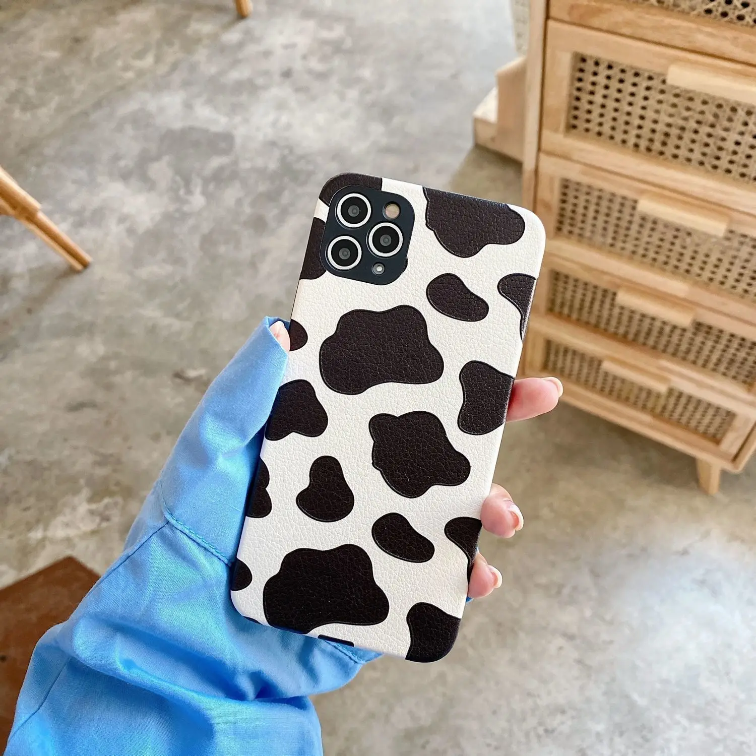 

Internet Celebrity Milk Pattern Apple 11 Phone Case X/XR Female Iphone78plus Silicone All-Inclusive Xsmax Personality Ins