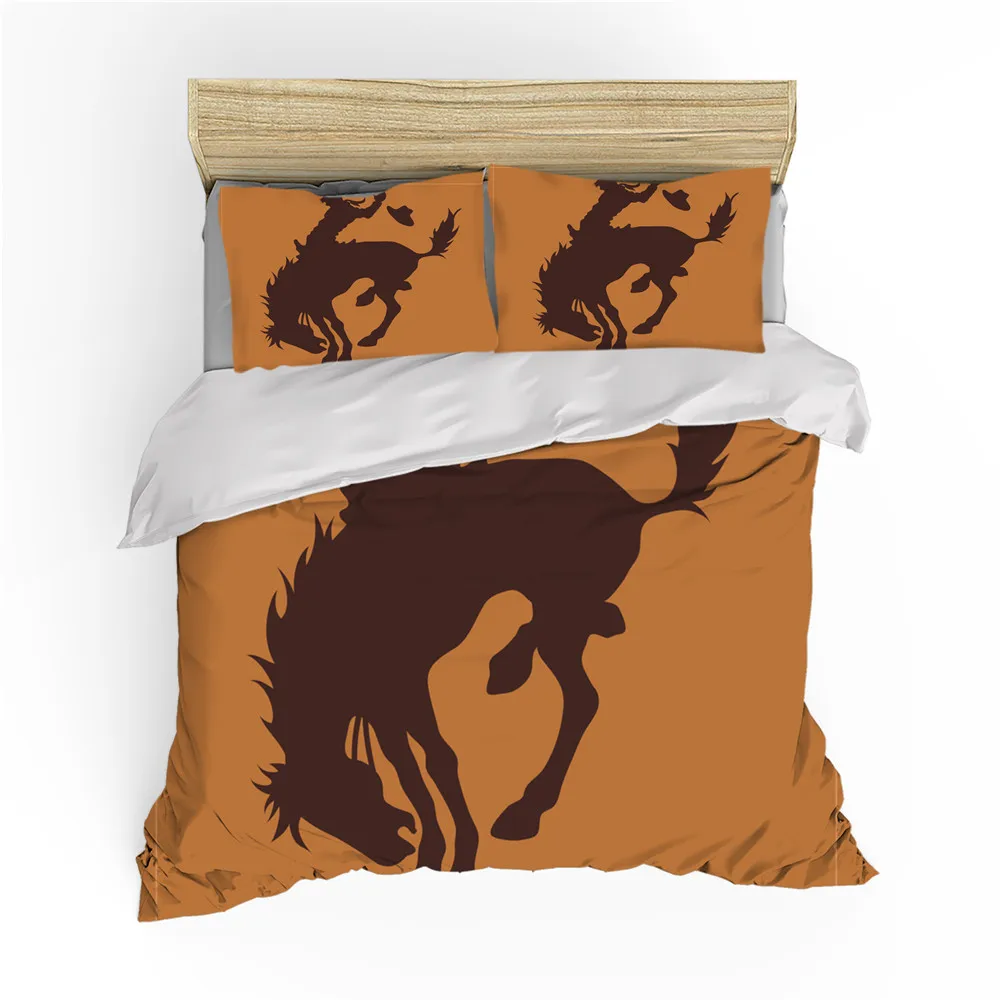 2/3 штук пододеяльник Западного ковбоя мягкий Постельное белье город героев