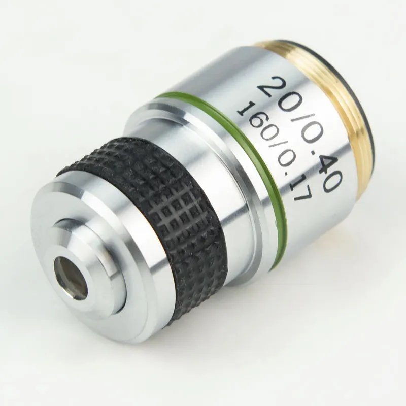 Биологический микроскоп 20X с оптическим увеличением ахроматическая линза