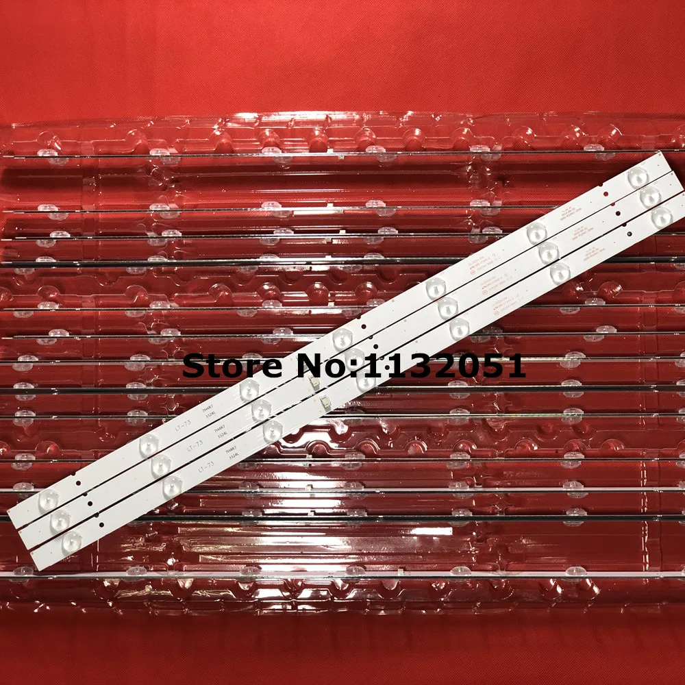 Новый 15 шт. * 7 светодиодный 607 мм подсветка полосы 5800-W32001-3P00 05-20024A-04A для LC320DXJ-SFA2