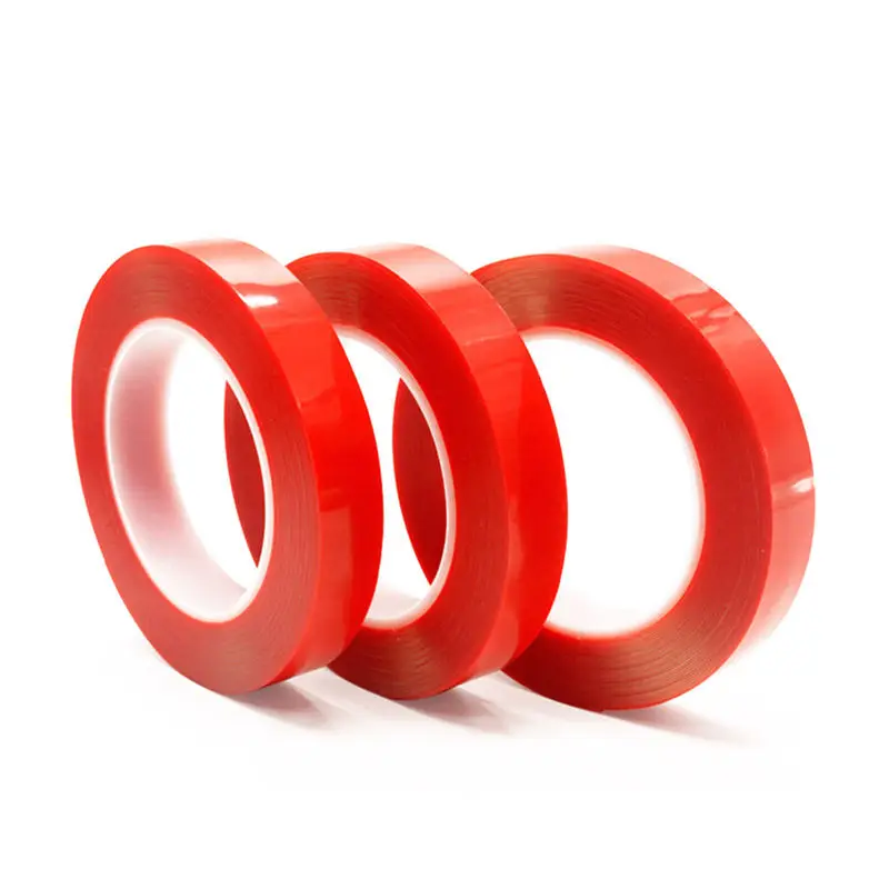 1 рулон 3 метра двусторонняя клейкая лента акриловая прозрачная наклейка без