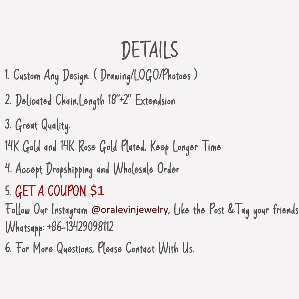 

Customized Children Drawing Necklace Kids Artwork Personalized Custom Photo LOGO Pendant Necklace Jewelry Gift