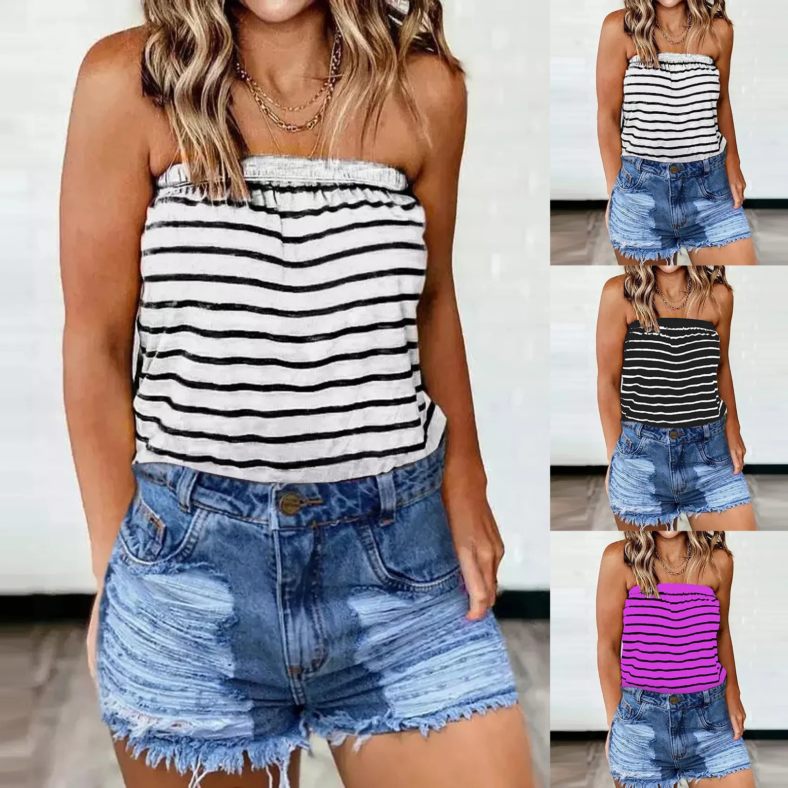 

Women-clothing Fashion Sexy Sleeveless Vest O-neck Print Tops Tee Vest Tank Top Shirt Cruella Summer Sale Haut Femme Été Y2k