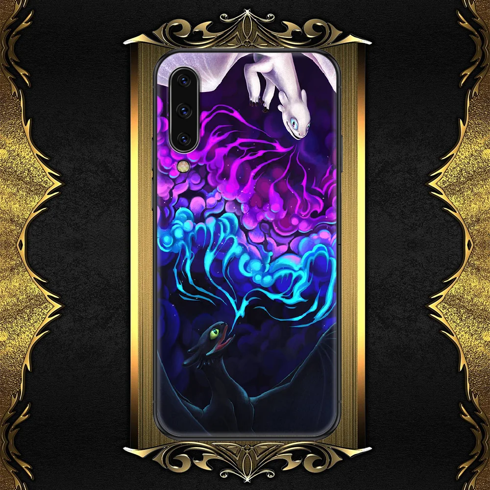 

How to Train Cute Your Dragon Phone case For Samsung Galaxy A 3 5 7 8 10 20 21 30 40 50 51 70 71 E S 2016 2018 4G black soft