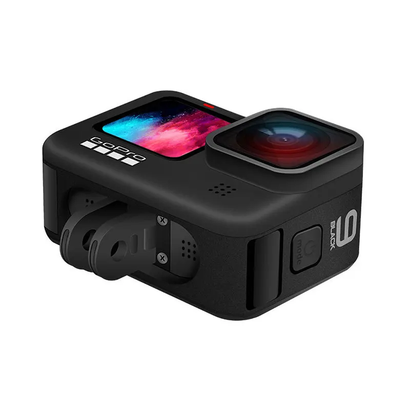 

GoPro HERO 9 Black Underwater Action Camera 4K 5K with Color Front Screen, Sports Cam 20MP Photos, Live Streaming Go Pro HERO 9