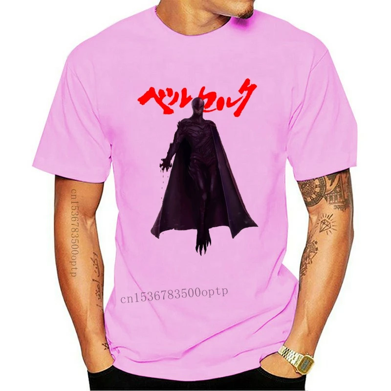 

New 2021 Fashion Cool Casual T Shirts Griffith Artwork Guts Anime Manga Style Men's woman's Available White Summer Tee Shirt