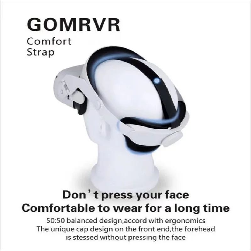 Ремешок для головы GOMRVR регулируемый ремня ореола Oculus Quest 2 увеличивающий