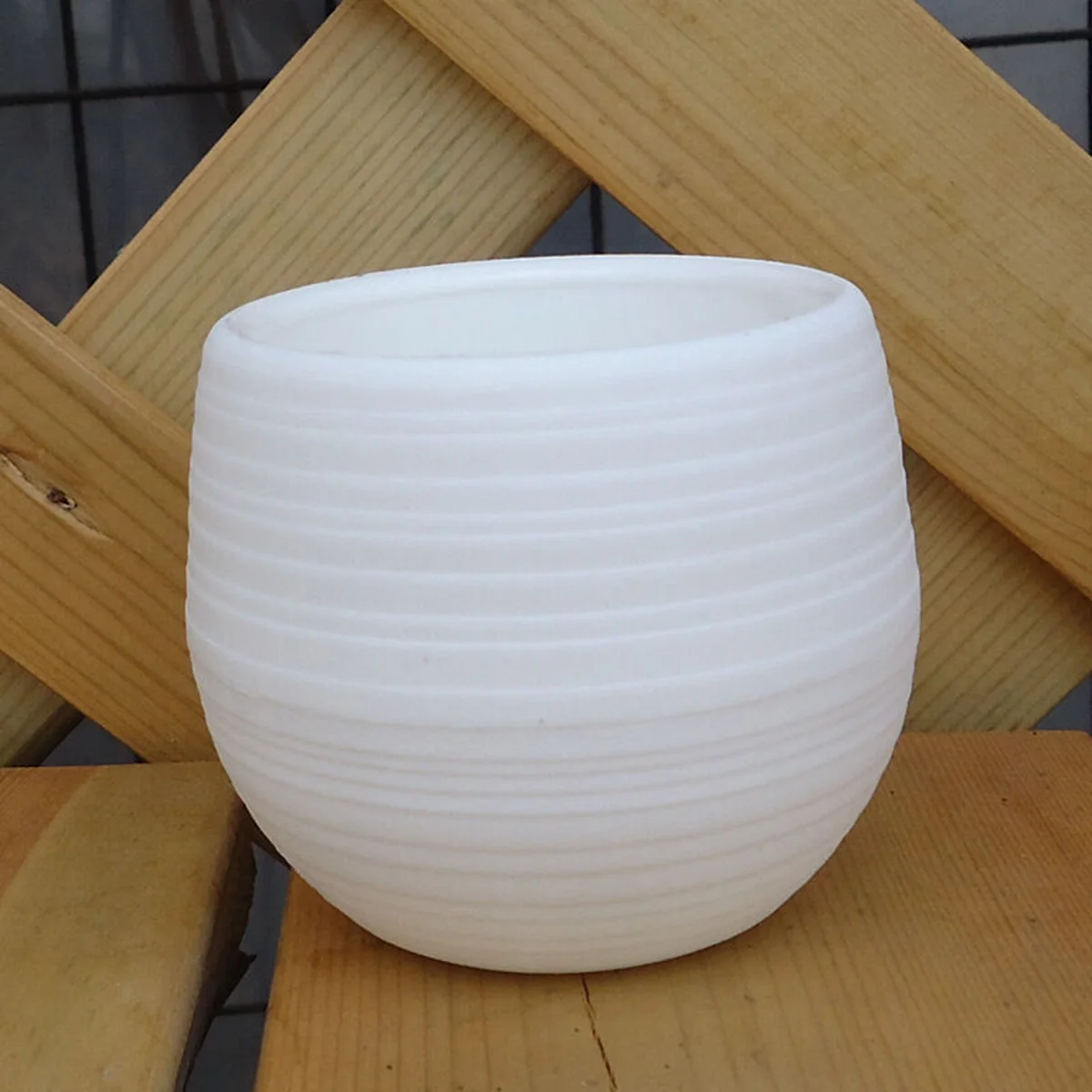 

Planter Flower Pots Tool Supply Decoration Bonsai Round Mini Succulent Plant