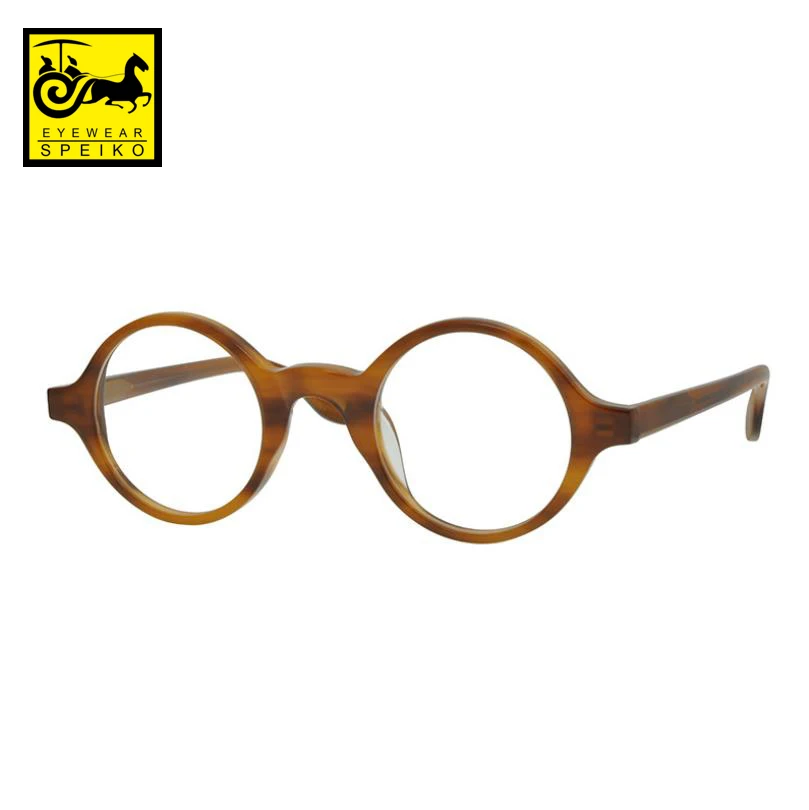 

SPEIKO round glasses frames for men and women can be myopia reading glasses 1.74 lenses unti-blue light zolman