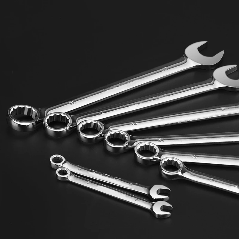 

Dual-purpose Wrench Set Open Plum Wrench Hanging Bag Hardware Tool Auto Repair Tool