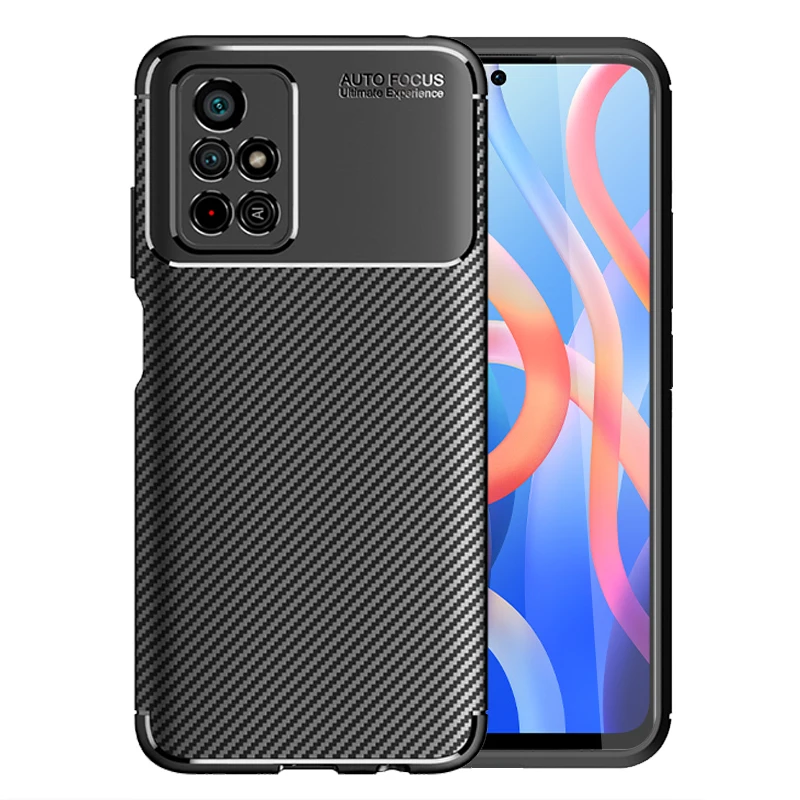 For Cover Poco M4 Pro Case For Xiaomi Poco M4 Pro 5G Cover Capas Armor Shockproof Bumper Soft TPU Cover For Poco M4 Pro Fundas