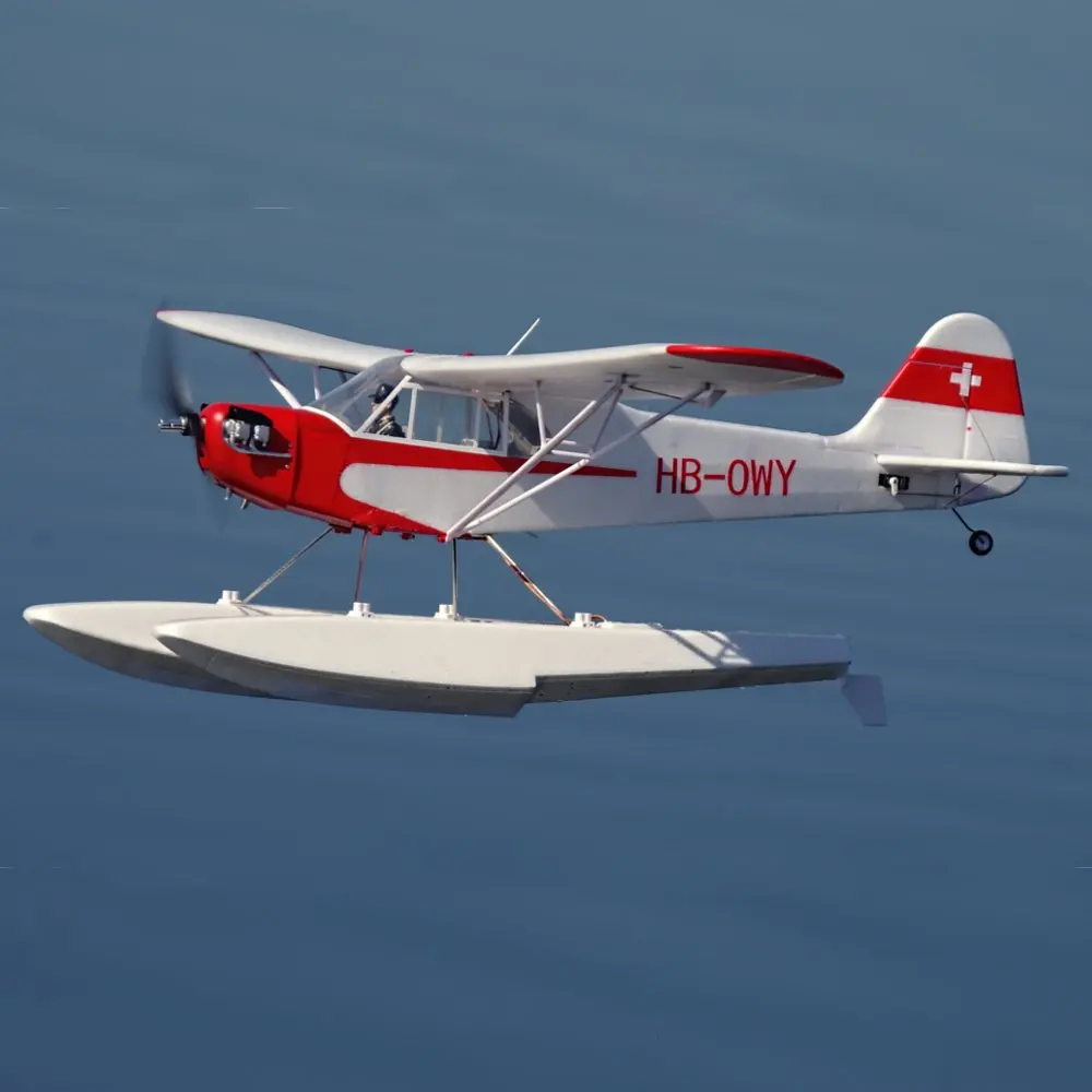 

FMS J-3 CUB V3 1400 мм размах крыльев EPO тренажер для начинающих дистанционное управление RC самолет PNP с поплавками