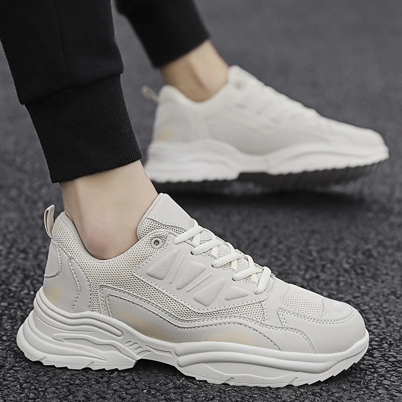 

Men's Sport Shoes Summer Sneakers Men Masculino Adulto Comfortable Breathable Fashion Men Trend Dad Zapatillas Hombre Flat New