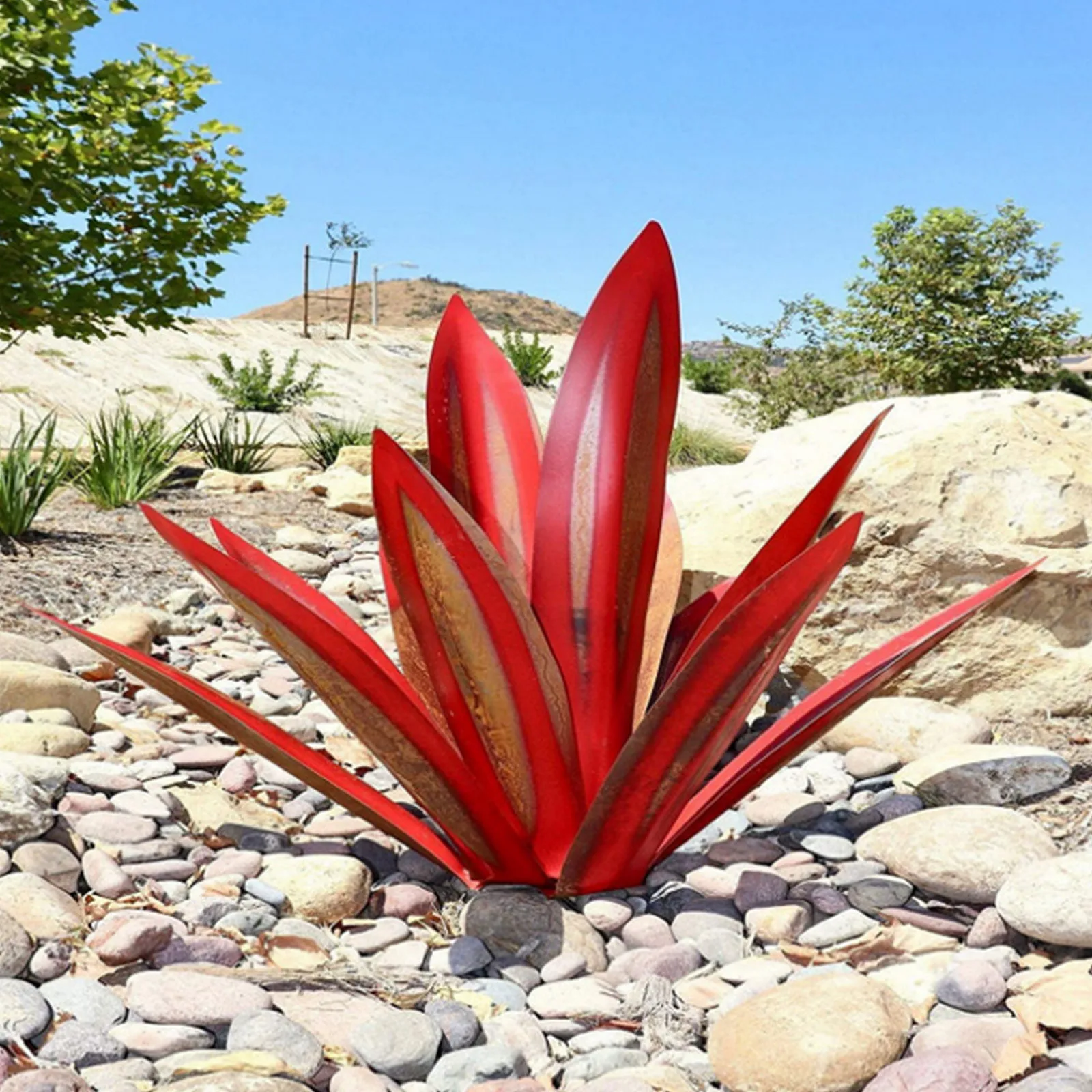 Сделай Сам железная садовая статуя текилы скульптура орнамент для наружного