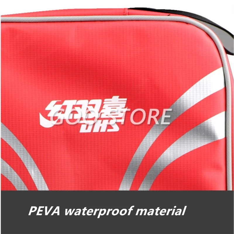 DHS table tennis bag case single layer PEVA waterproof material ping pong accessories tenis de mesa |
