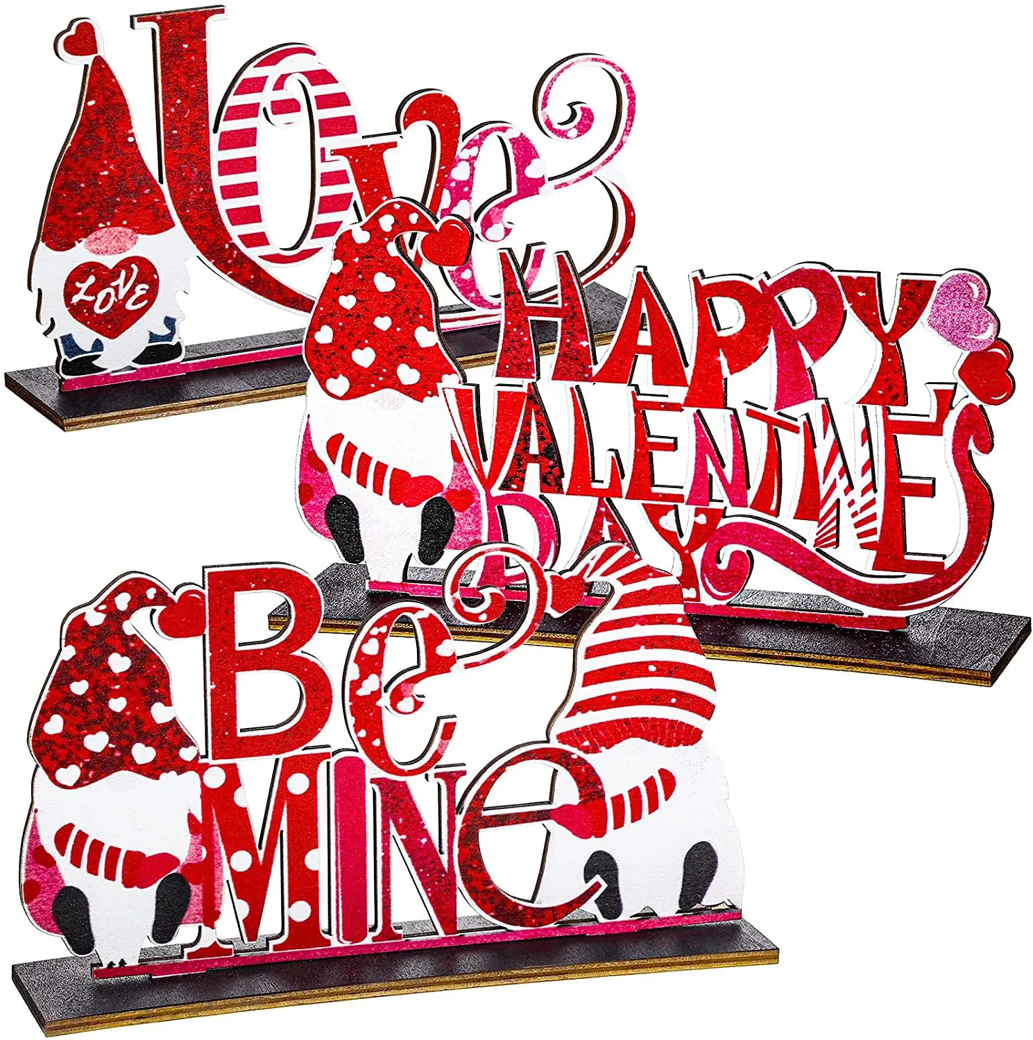 

Valentine's Day Table Decoration Signs Be Mine Sign Love Happy Valentine Table Wooden Party Decorations For Holiday Party