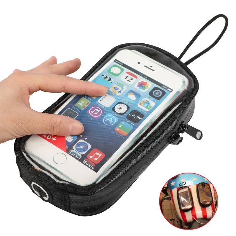 Черный Модный водонепроницаемый мотор бак сумка Новый велосипедный мотоцикл