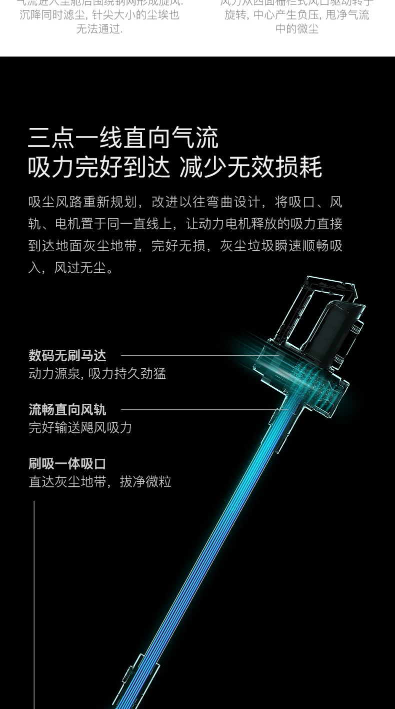 Беспроводной пылесос Xiaomi Mijia Deerma, ручной беспроводной пылесос с сильным всасыванием, низкий уровень шума, ночной Светильник