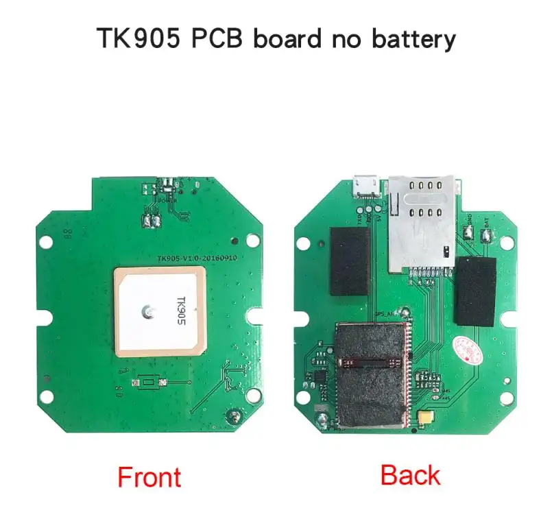 Черная пятница распродажа TK905 Водонепроницаемый Автомобильный gps трекер магнит в режиме ожидания 90 дней в режиме реального времени LBS позиция пожизненная отслеживание - Цвет: PCB Board Only
