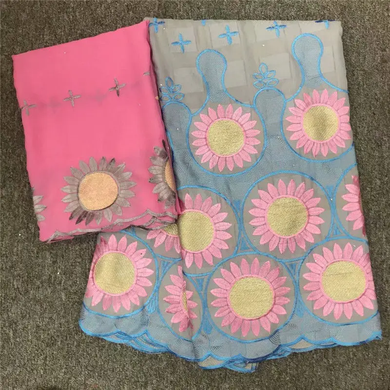 Новая модная Высококачественная новейшая швейцарская вуаль кружева африканская