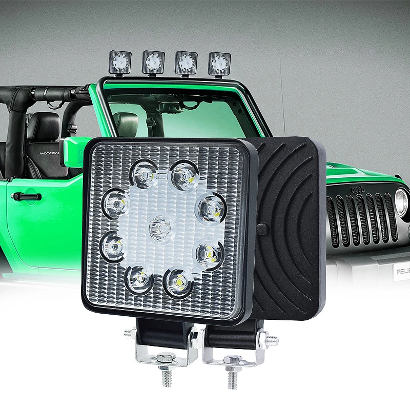 

LED Work Light Spot LED Light Bar for Tractor Offroad 4WD Truck ATV UTV SUV Driving Lamp Daytime Running Waterproof Light Bar