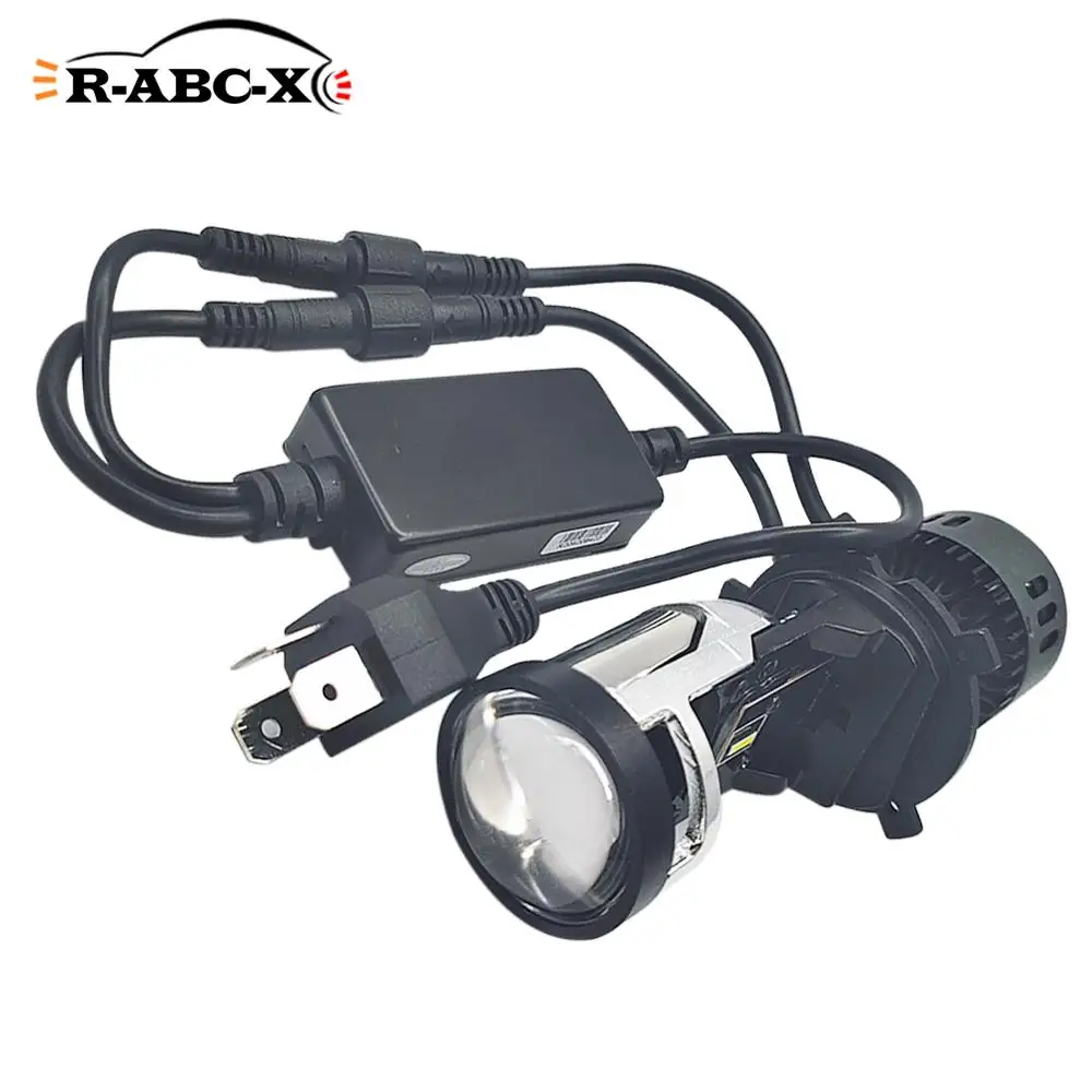 

RUIANDSION 1Pcs H4 9003 HB2 P45T 3600Lm Motorcycle Led Headlamp Ebike Moped ATV Car Headlight High Power 36W 12V 24V 6000K White