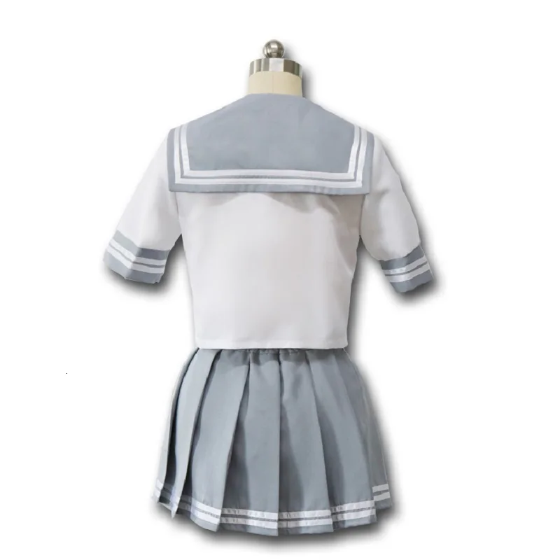 Женская японская школьная форма юбка аниме Love Live Sunshine Takami Chika Girl Сейлор Aqours Lovelive