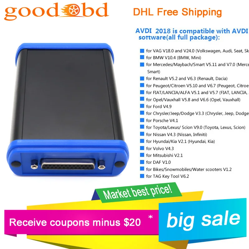 Abrites commander Avdi 2018 ABRITES диагностический инструмент 18 программное обеспечение v2018