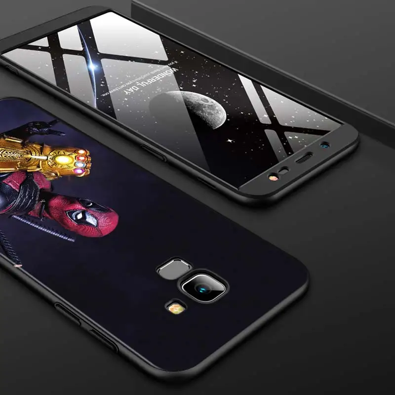 

Marvel Deadpool For Samsung J8 J7 Duo J730 J6 J5 J530 J4 J3 J330 J2 Core Star Prime 2018 EU Plus Black Phone Case