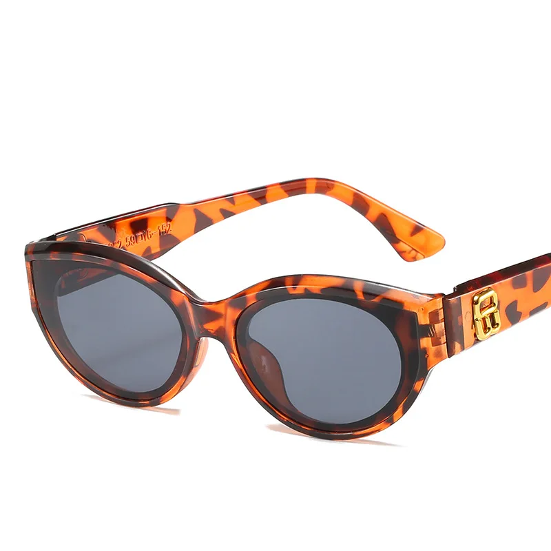 Clout Goggles Kurt Cobain Round Sunglasses For Women Men Brand Designer Glasses Retro oval Sun Glasses UV400 Eyewear